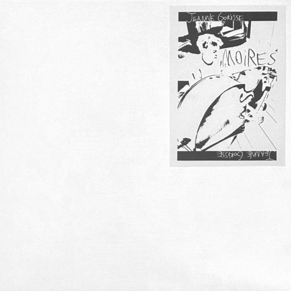 Album cover Jeanne Gorisse - Moires